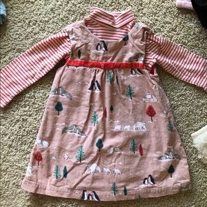 Baby Boden Corduroy Winter Scene Set